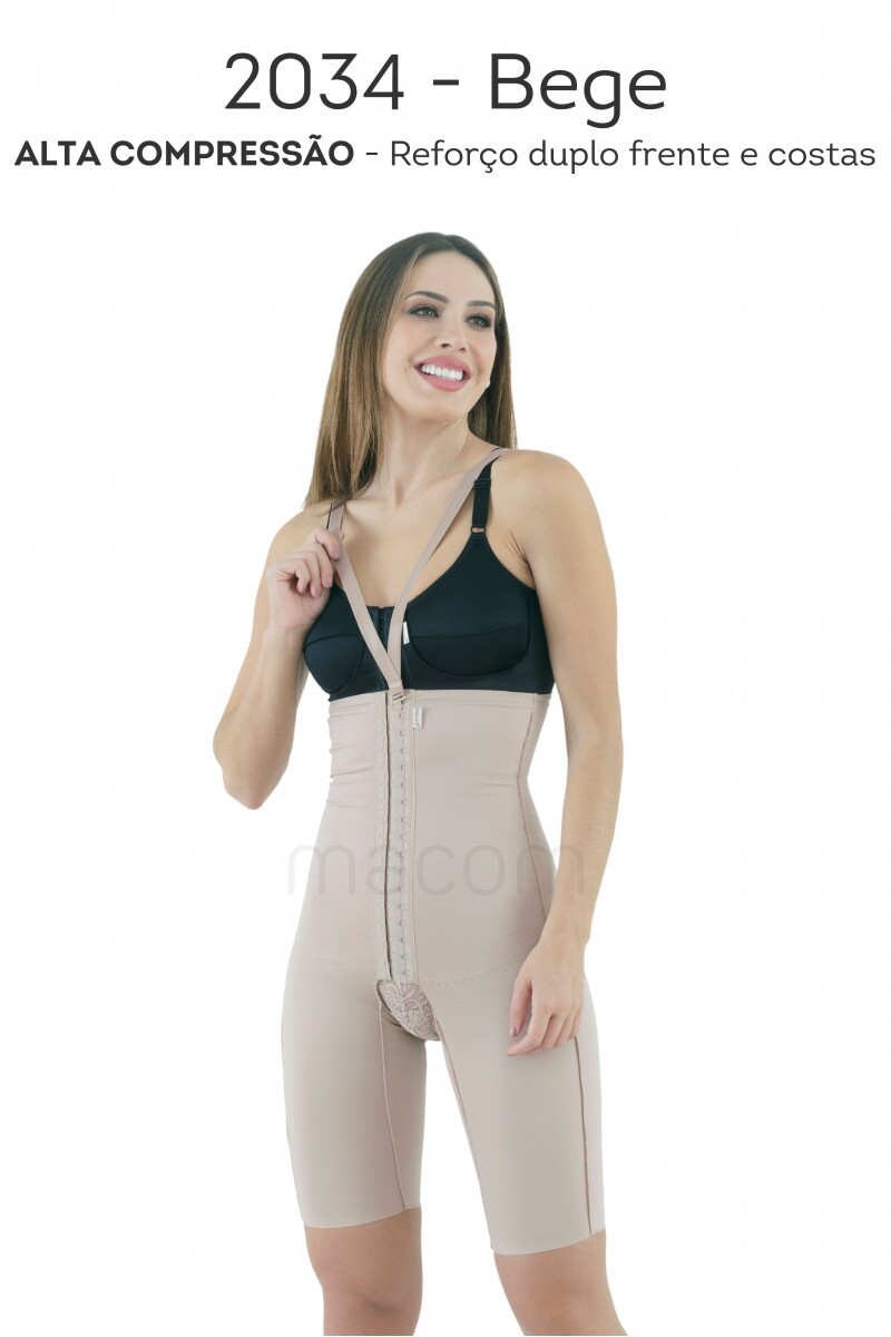 Cinta short sales alta compressão